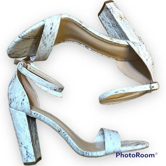 NWT  Just Fab size 7 snakeskin heels - Picture 7 of 7